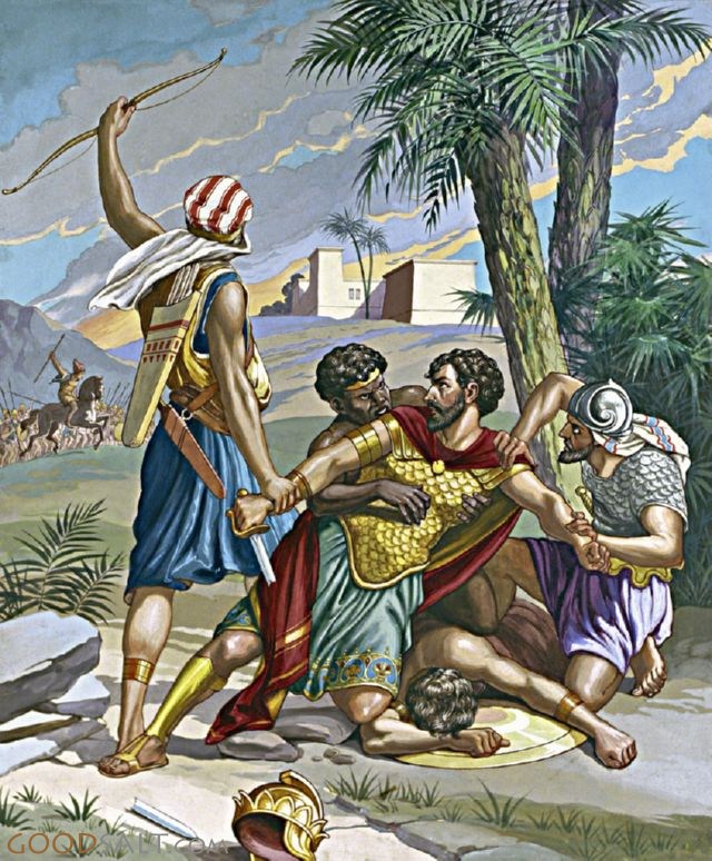 Manasseh taken captive